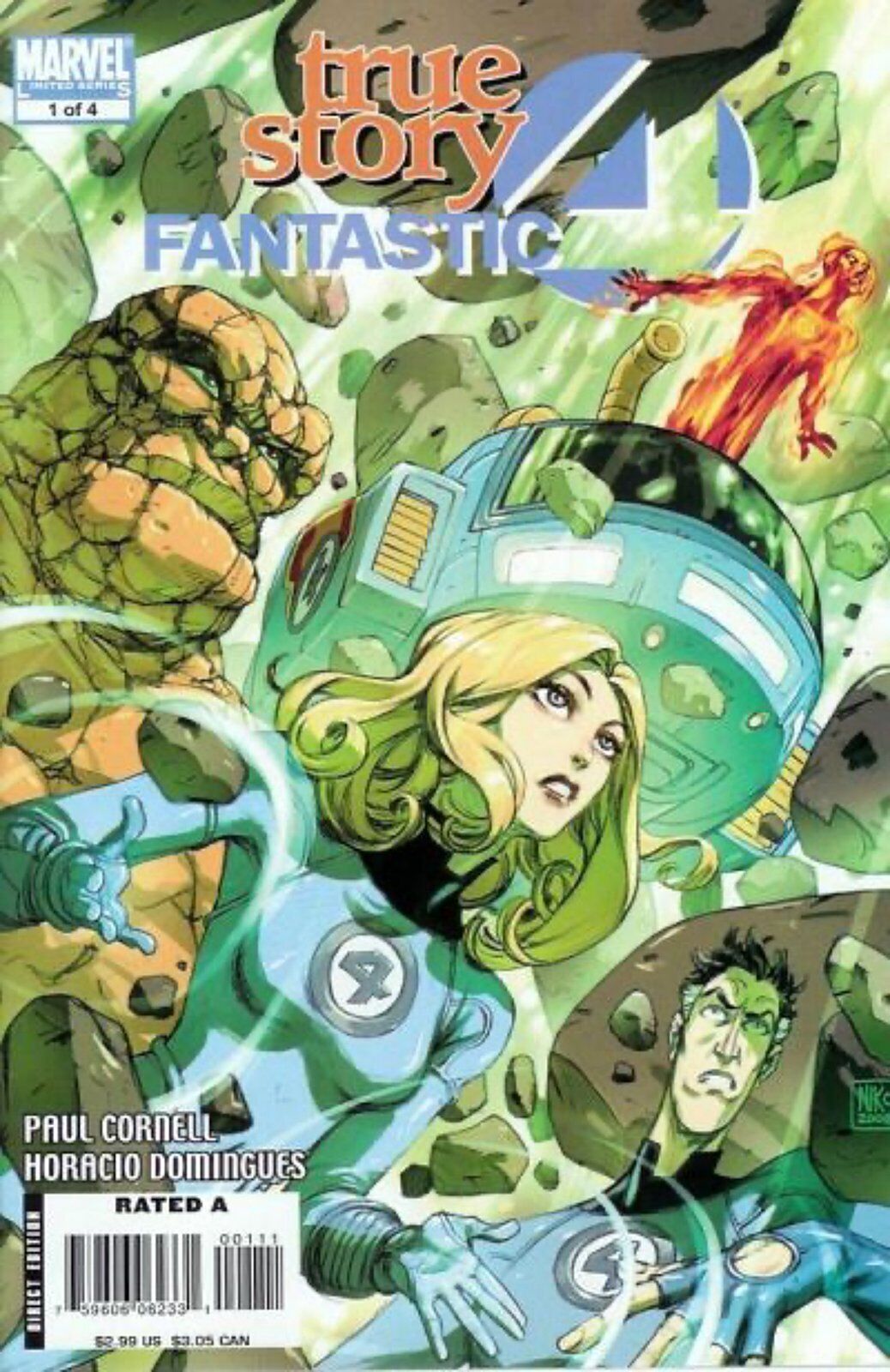Fantastic Four: True Story #1 (2008-2009) Marvel Comics