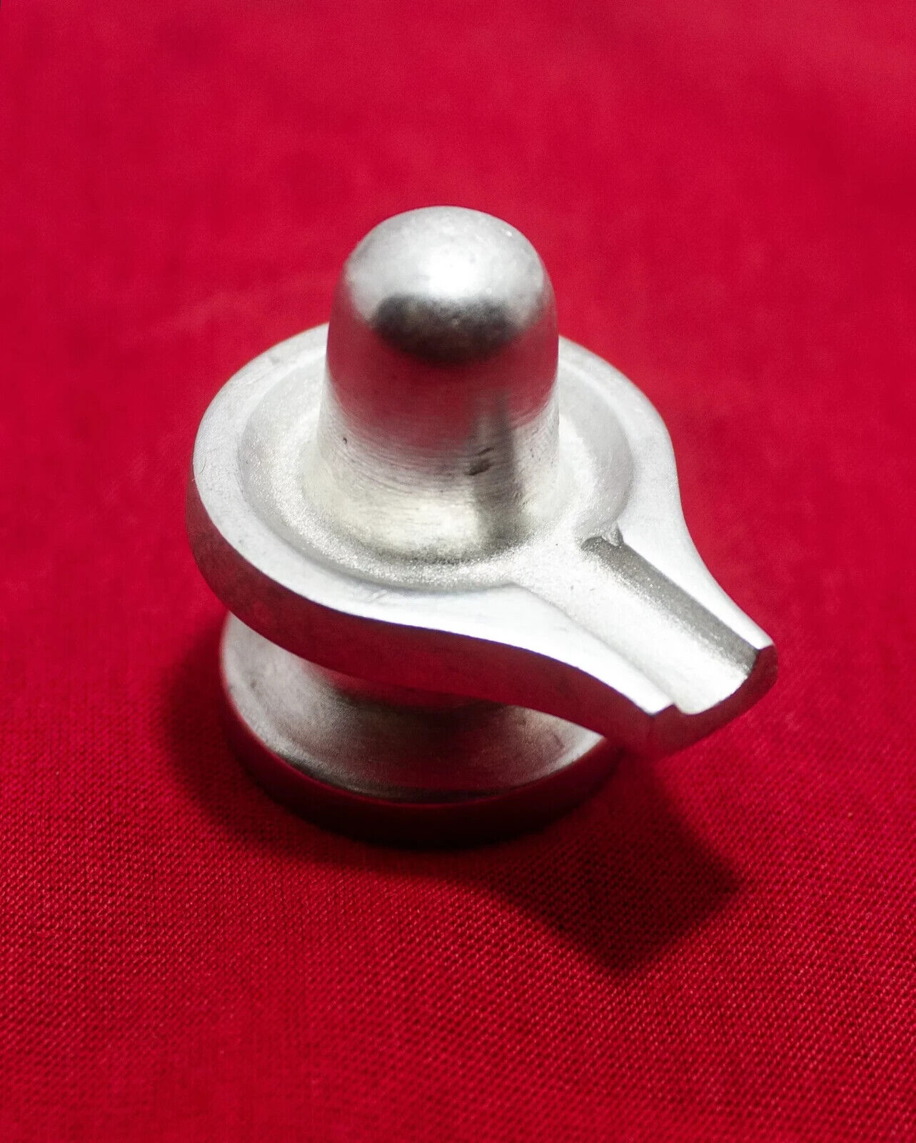 Silver Mercury Pure Parad Shivling for Pooja Decorative Showpiece For Home 20 g
