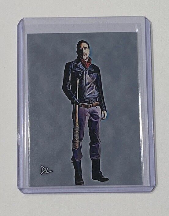 Negan Limited Edition Artist Signed “The Walking Dead” Trading Card 3/10