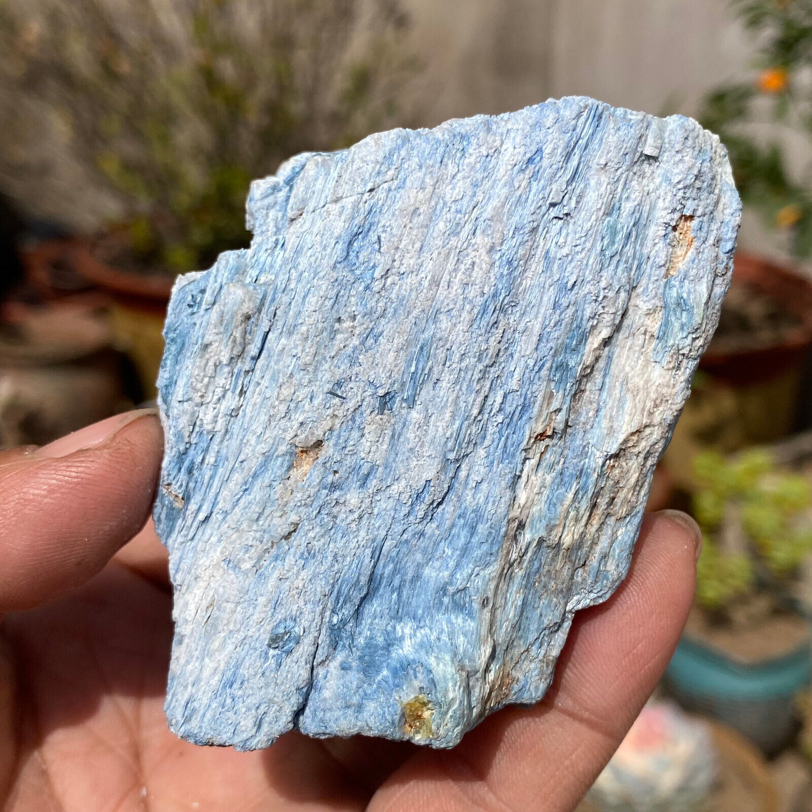 269g Large Rare Dumortierite Blue Gemstone Crystal Rough Specimen Madagascar