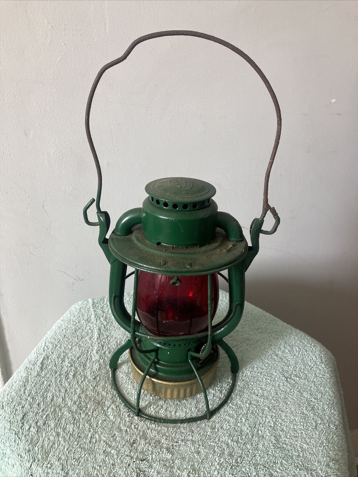 Vintage Dietz Vesta Kerosene Lantern Lamp Railroad