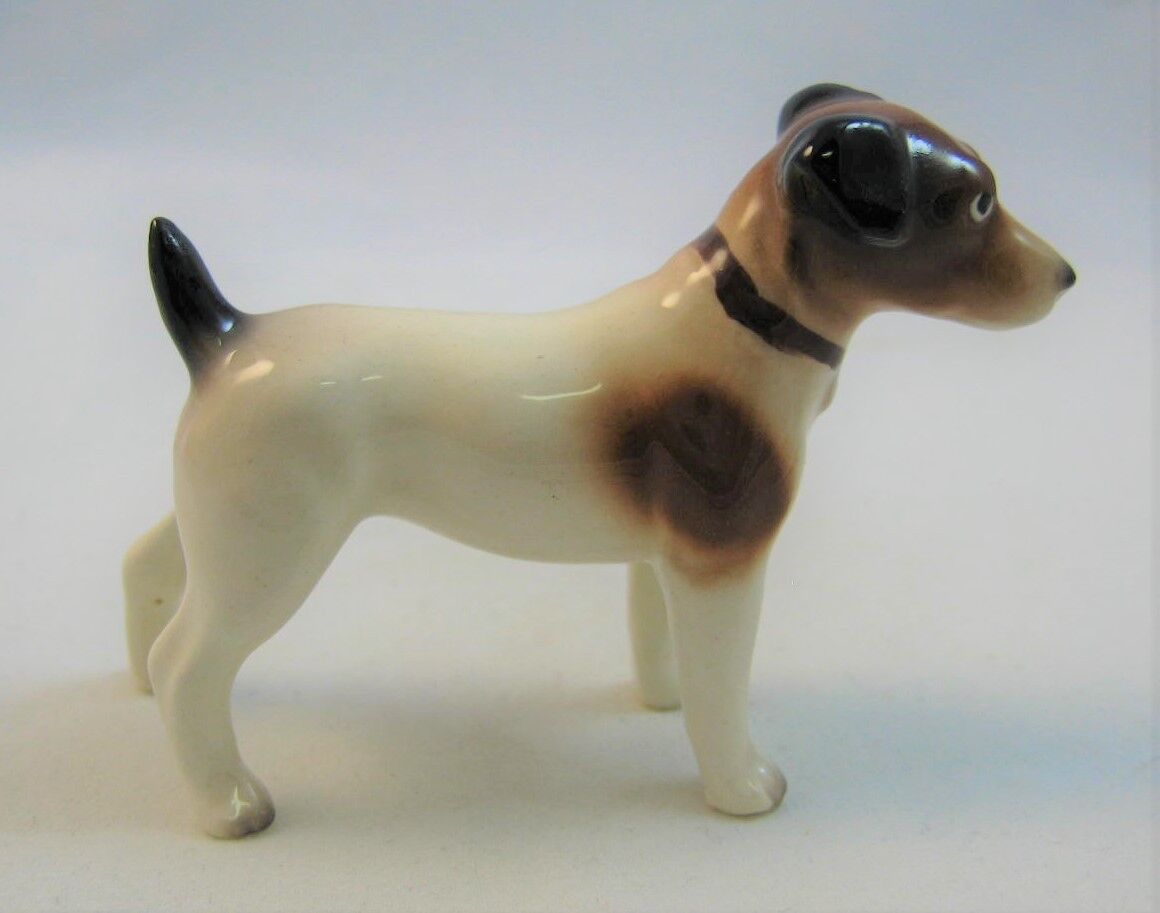 Hagen Renaker miniature Jack Russell Terrier dog