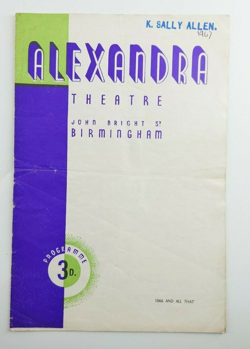 1946 1066 and All That Alexandra Theatre Birmingham Brian Vogel, Eric Donald