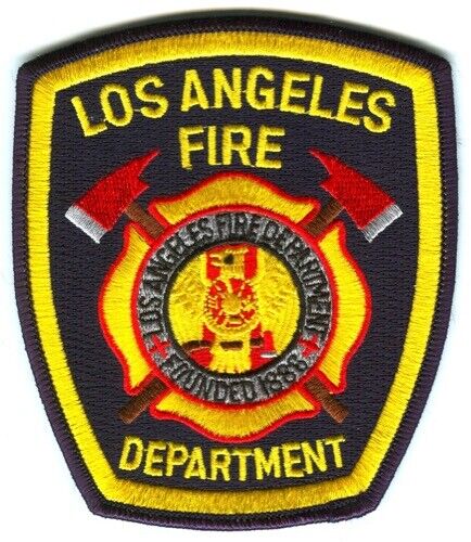 Los Angeles Fire Department Patch California CA LAFD