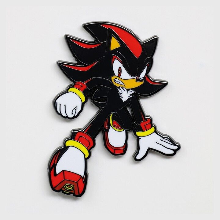 Shadow the Hedgehog Sonic Limited Enamel Pin Figure Official SEGA