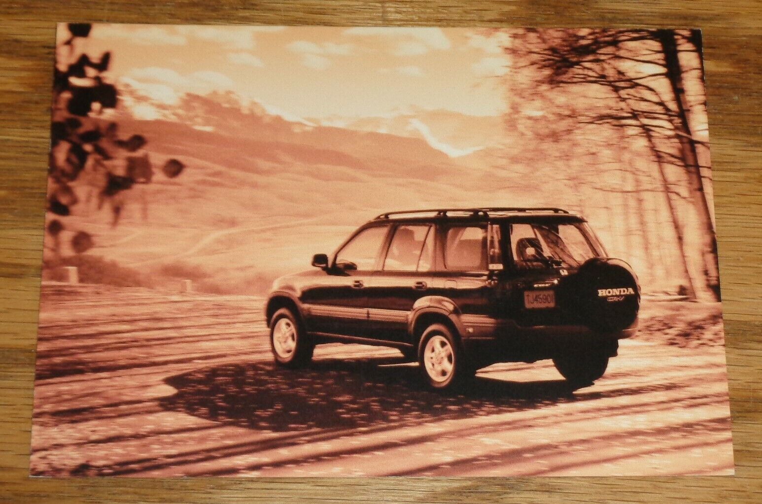 Original 1997 Honda CR-V Postcard 97