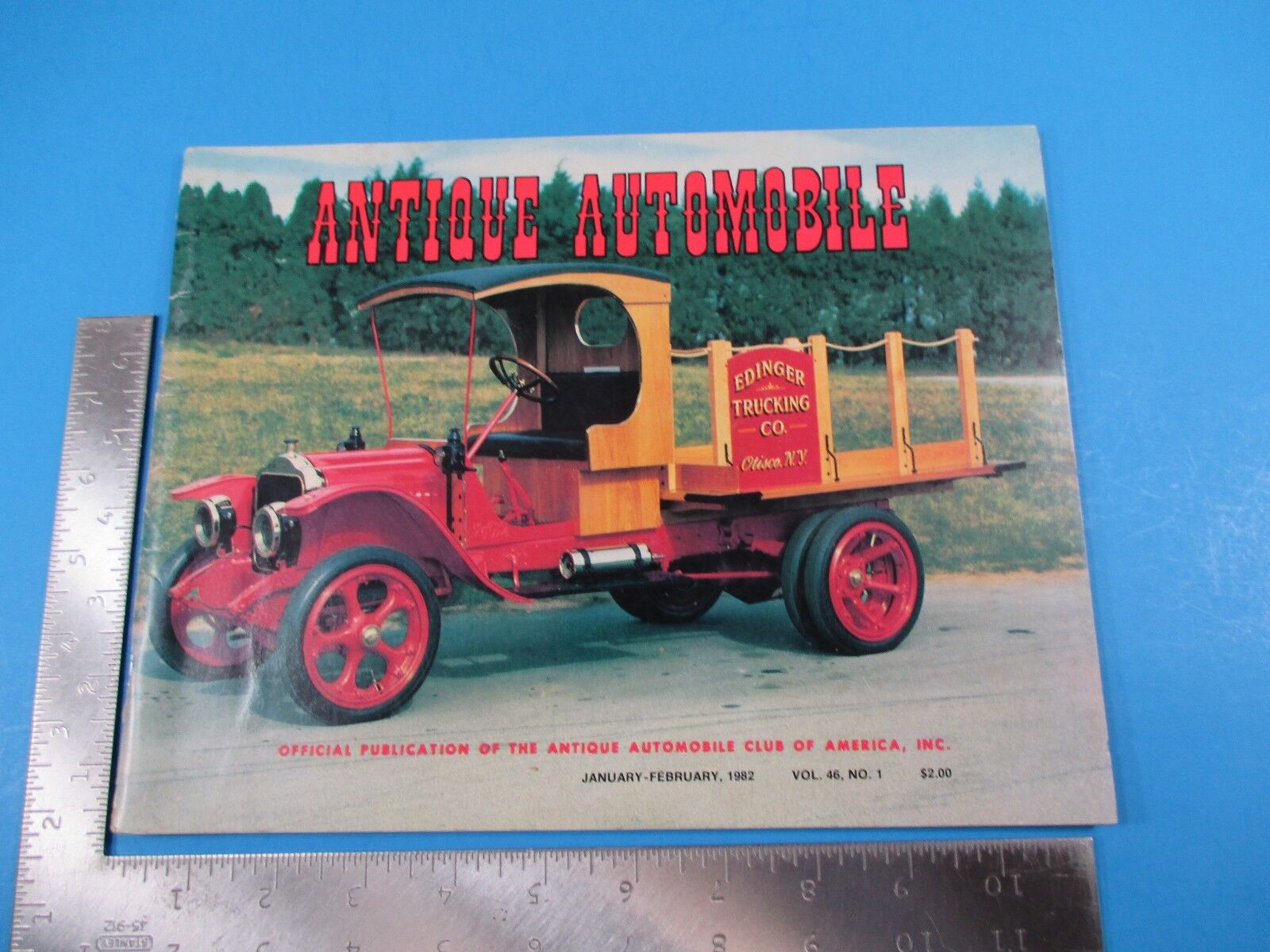 Vintage Antique Automobile January February 1982 Vol. 46 No. 1 M3521