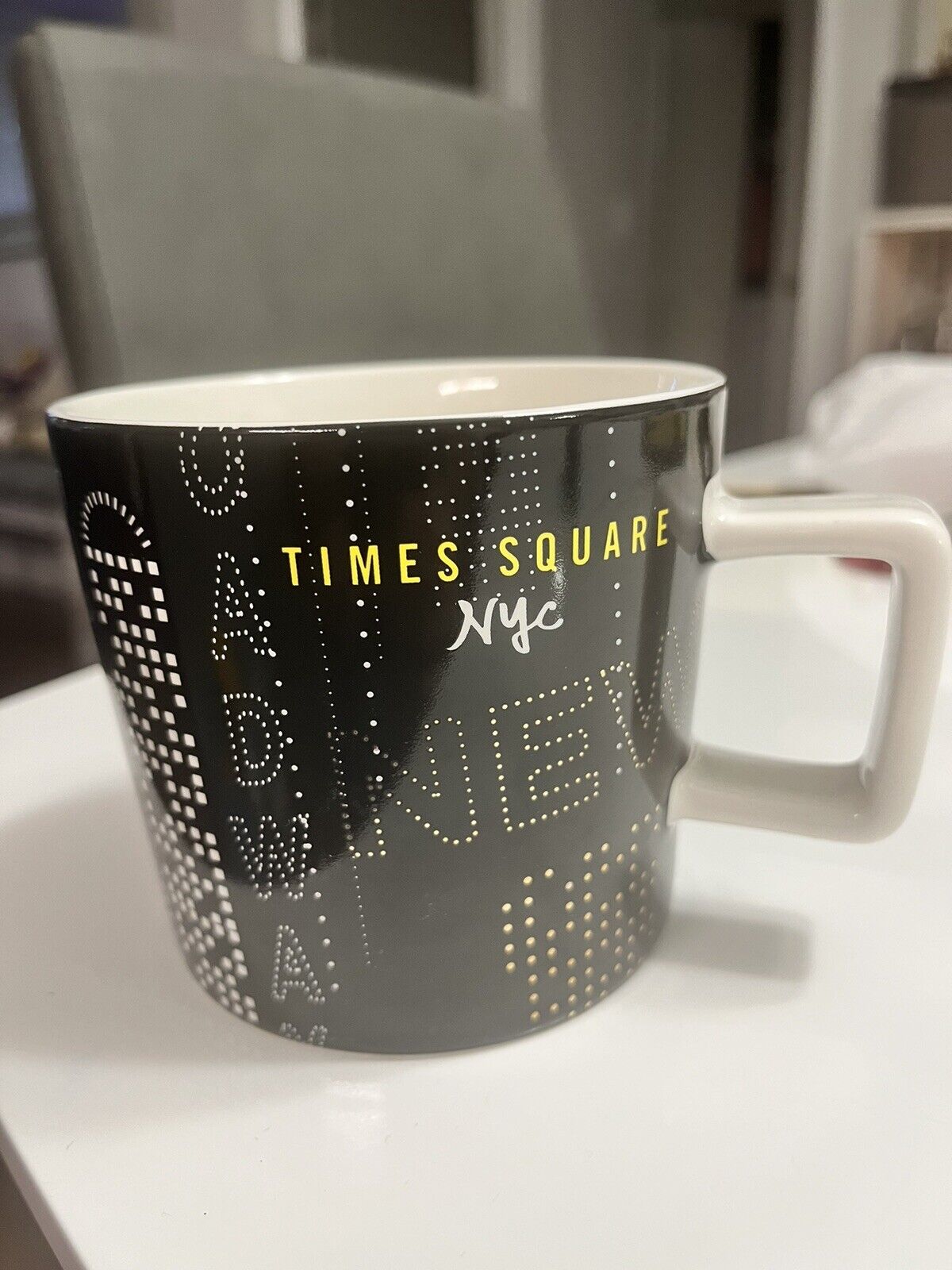 Starbucks Times Square NYC Collection Coffee Mug 14 oz  2014 New York City