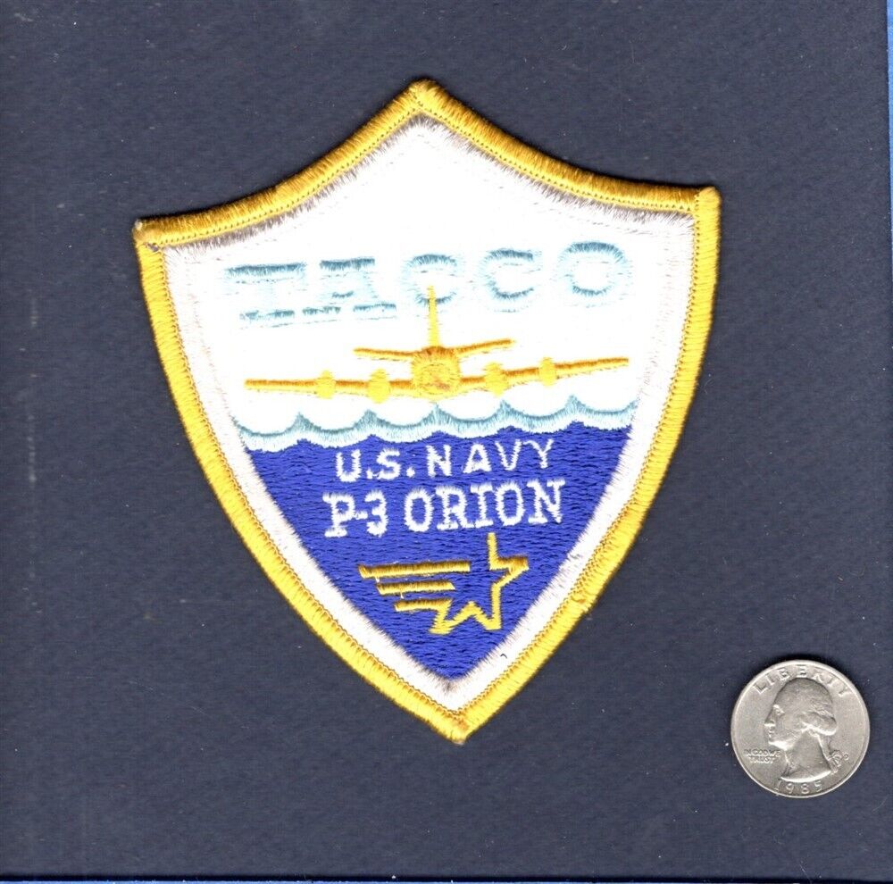 Original P-3C P-3 ORION TACCO Tactical Coordinator Navy VP Squadron Crew Patch