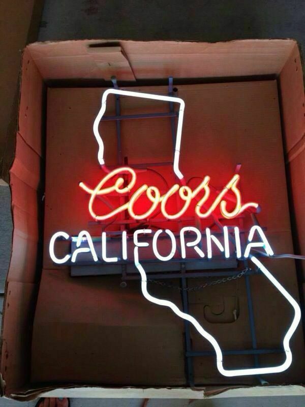 New Coors For California Neon Light Sign 24\