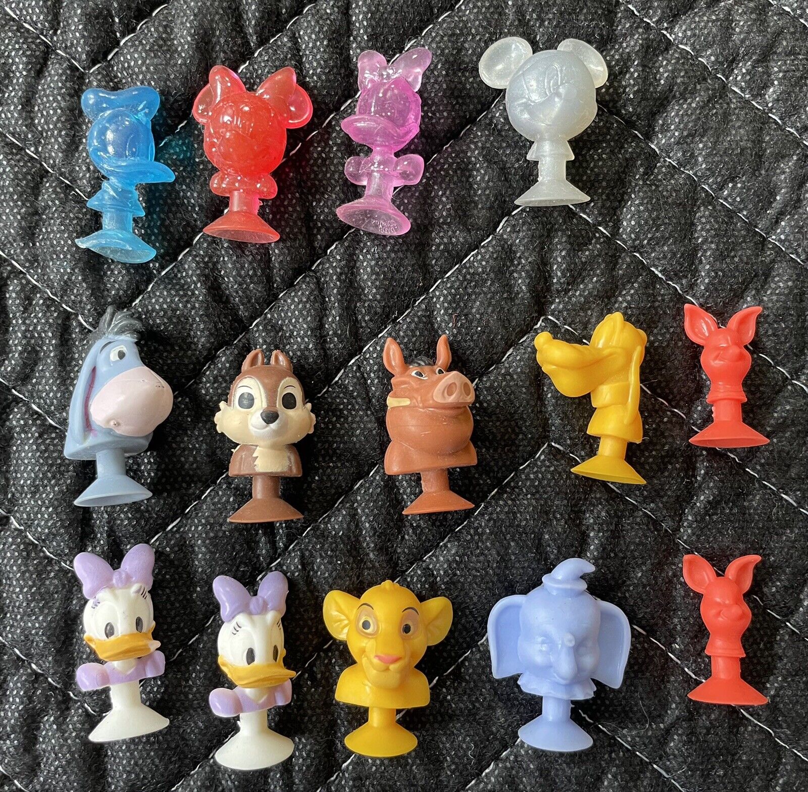 Disney Best Buddies Micro Popz Lot Of 14 Lion King Mickey Donald Duck + BONUS
