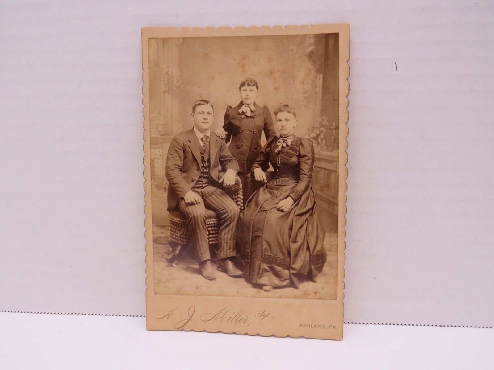 Antique Family Portrait c 1890\'s \