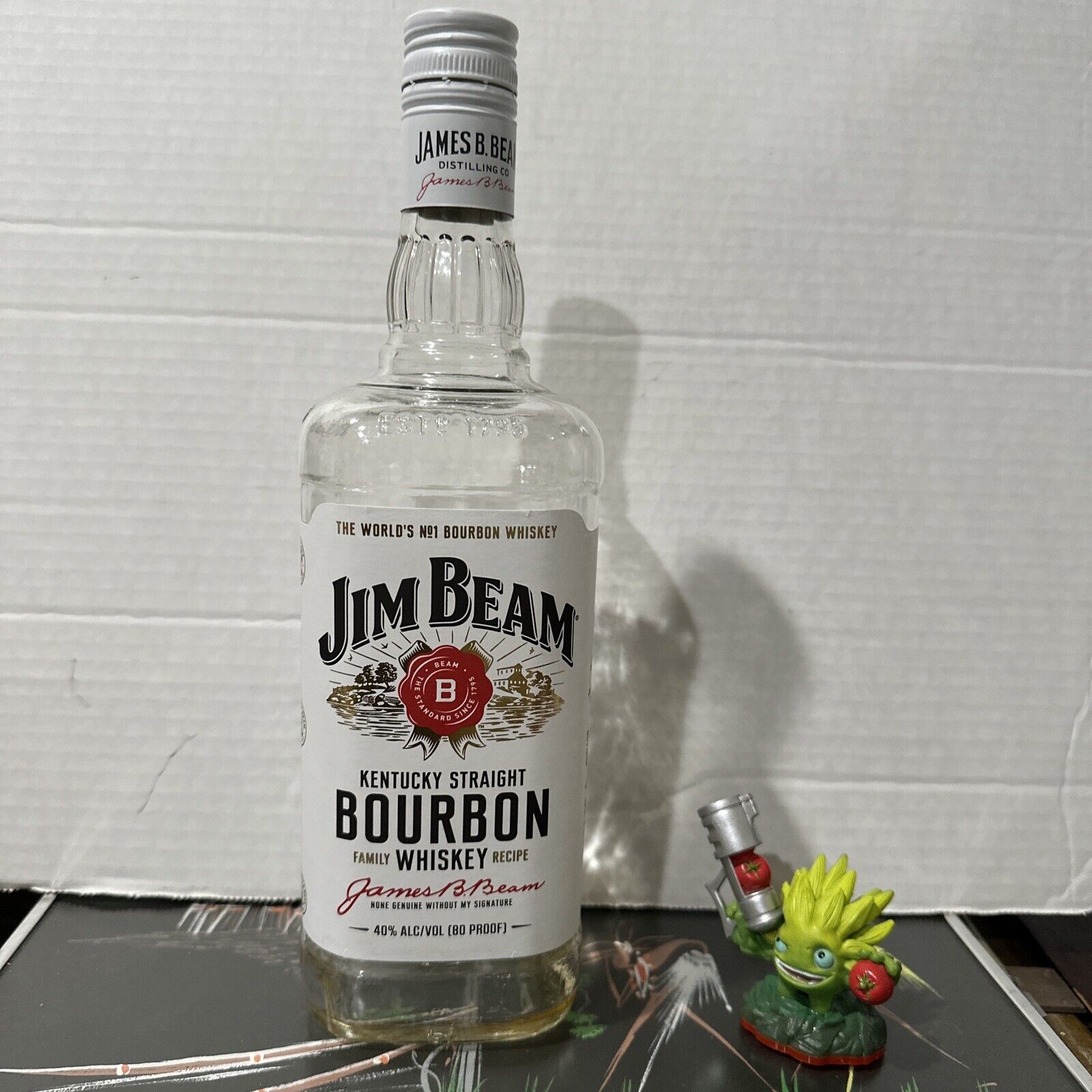 Empty Jim Beam Bottle 1.75L