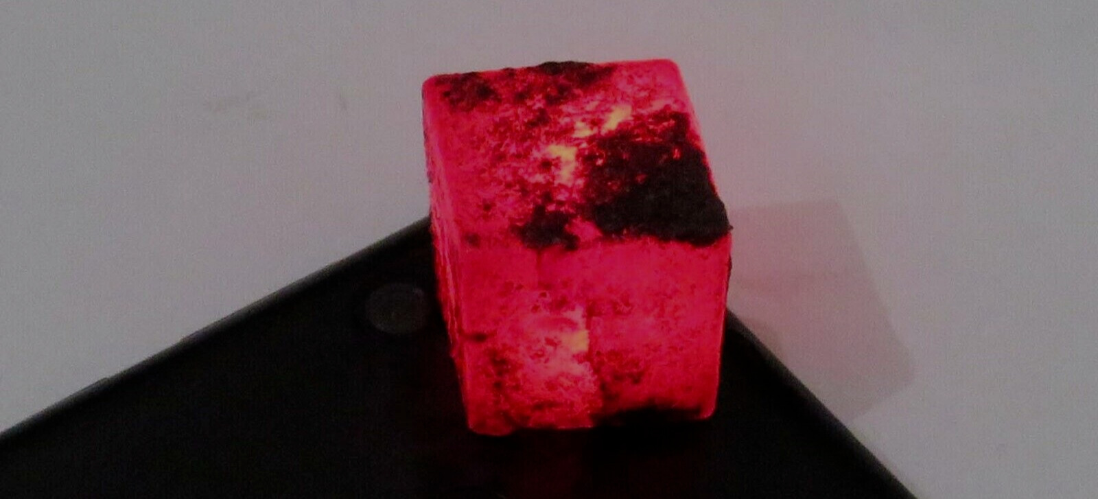 Rare Precious Rough 207.50 Ct Madagascar Red Ruby Cube Cut Loose Gemstone