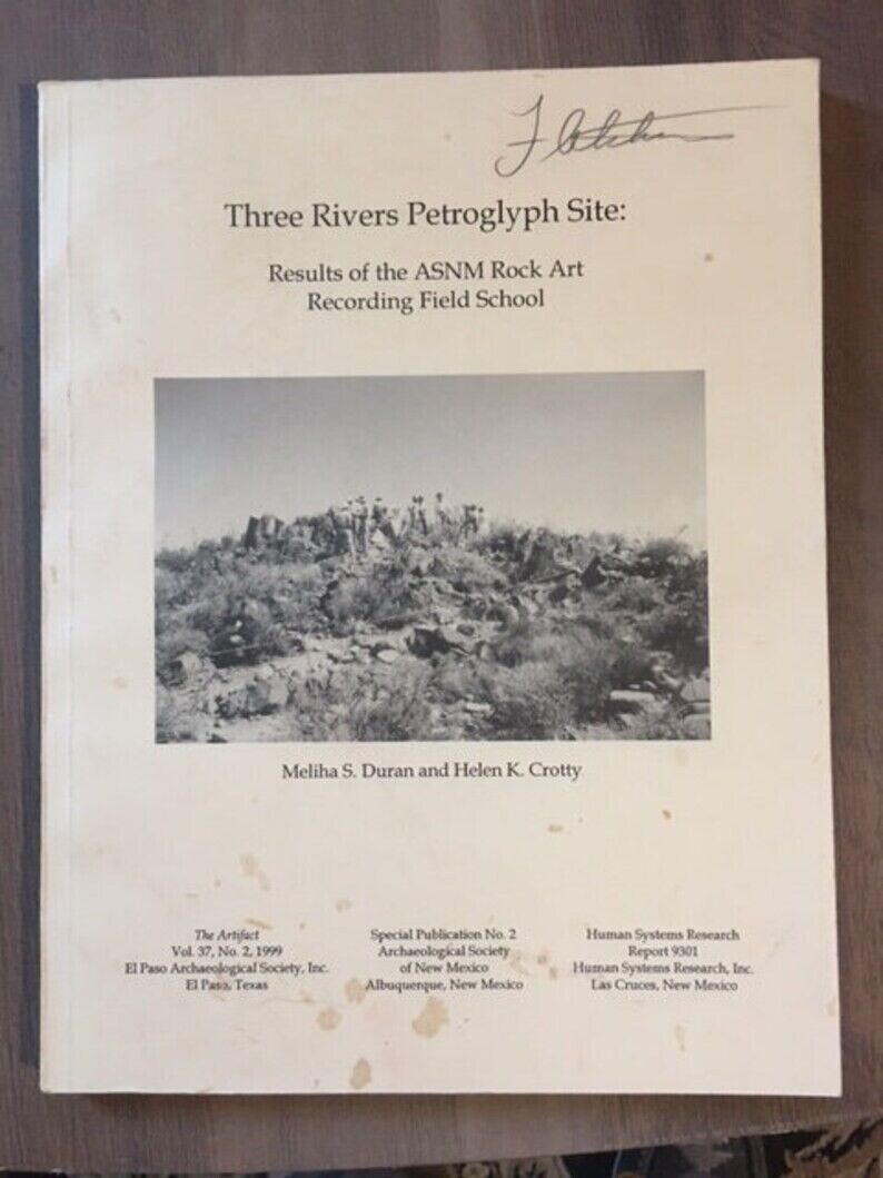 Three Rivers Petroglyph Site: Research Art Recording Field School