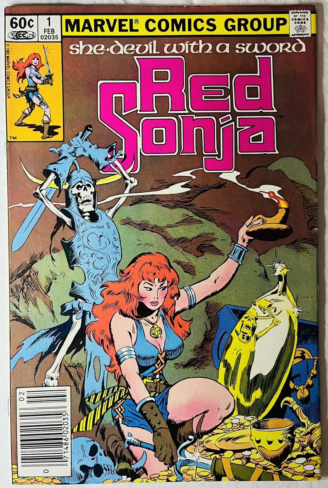Red Sonja She-devil with a Sword #1 Marvel Comics 1983 VF/VF+