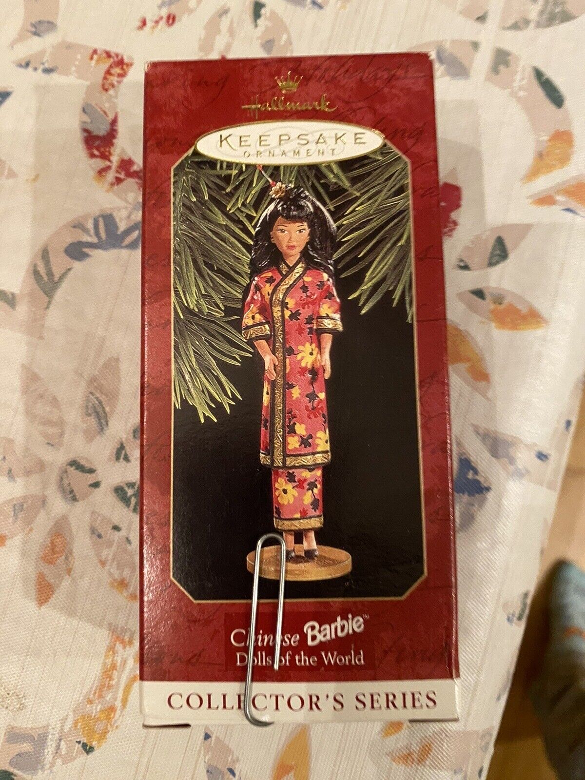 Hallmark Keepsake Ornament Chinese Barbie Dolls Of The World Series 1997