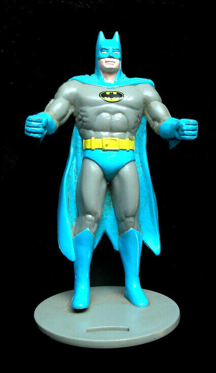 VINTAGE: 1988 BATMAN SUPERHERO FIGURE - CUPHOLDER (NO CUP) ~ BURGER KING