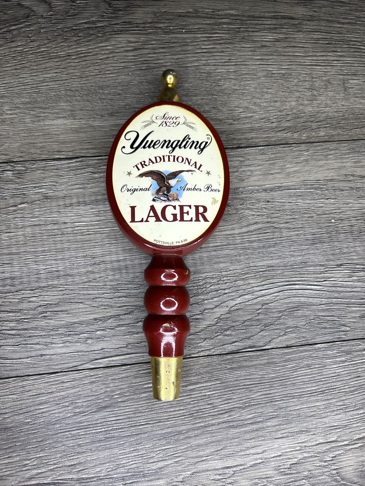 Yuengling Traditional Lager Original Amber Beer Tap Handle