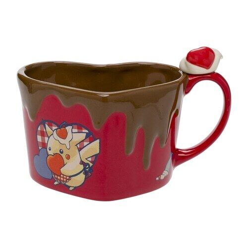 Pokemon Center Original Pikachu 2024 Valentine Limited Chocolate Mug Cup