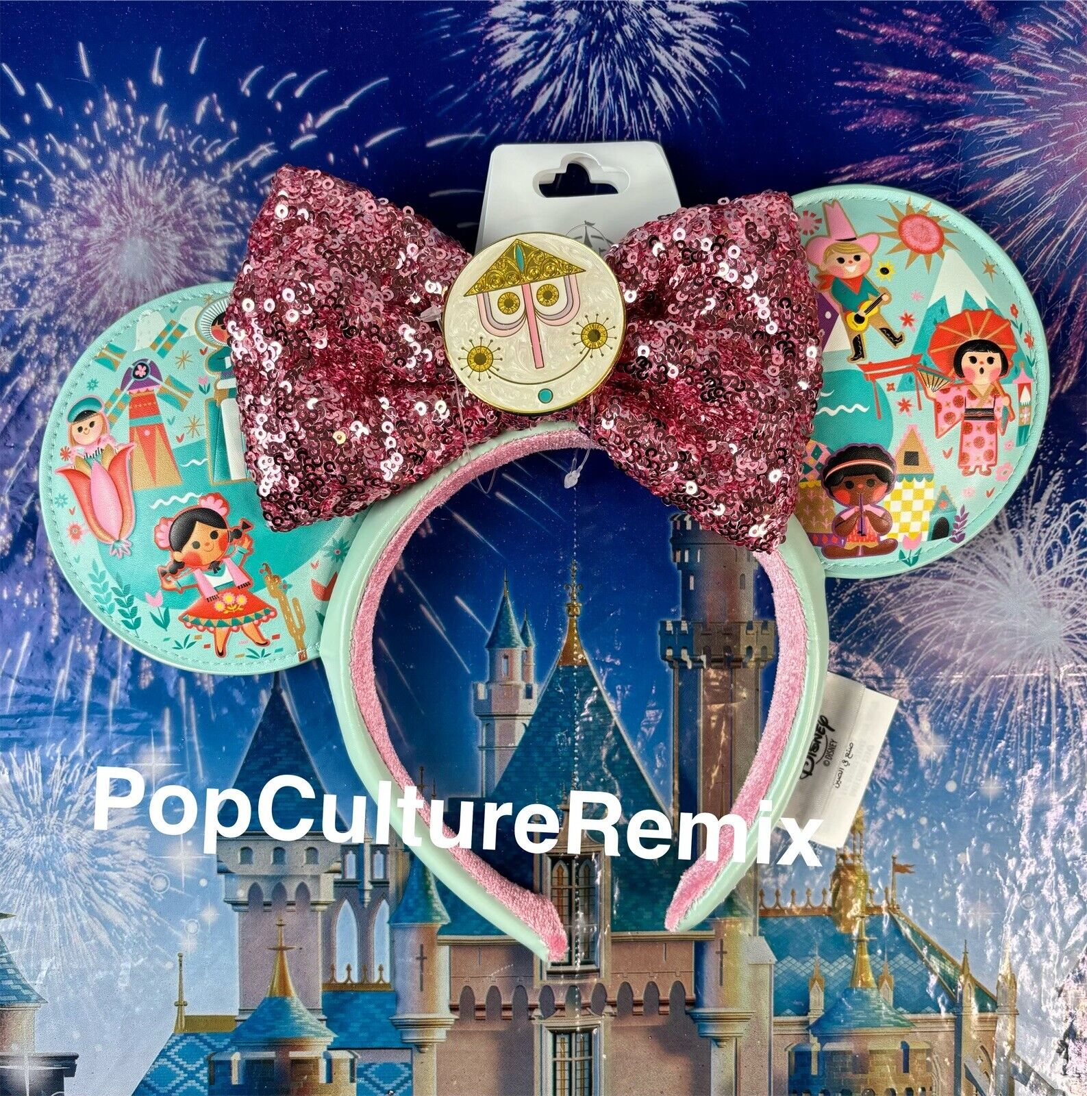 2024 Disney Parks It’s A Small World Ears Headband New