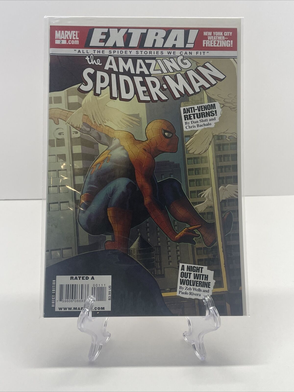 The Amazing Spider-Man 2 Marvel Comic Book