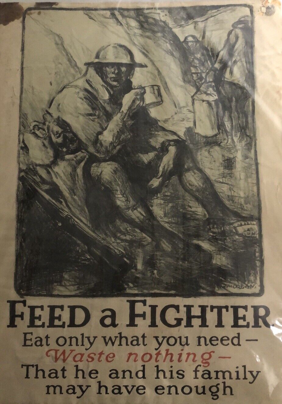 WWI US HOME FRONT POSTER “RARE”