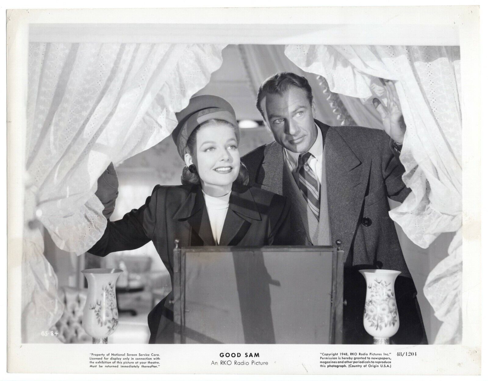 GARY COOPER + ANN SHERIDAN RKO GOOD SAM STUNNING PORTRAIT 1948 ORIG PHOTO 359