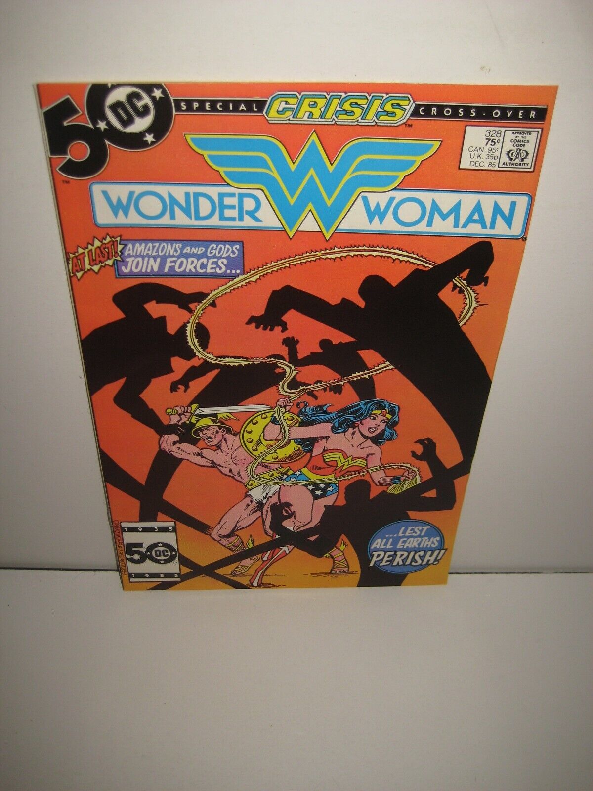 Wonder Woman #328 Copper Age 1985 DC Comics