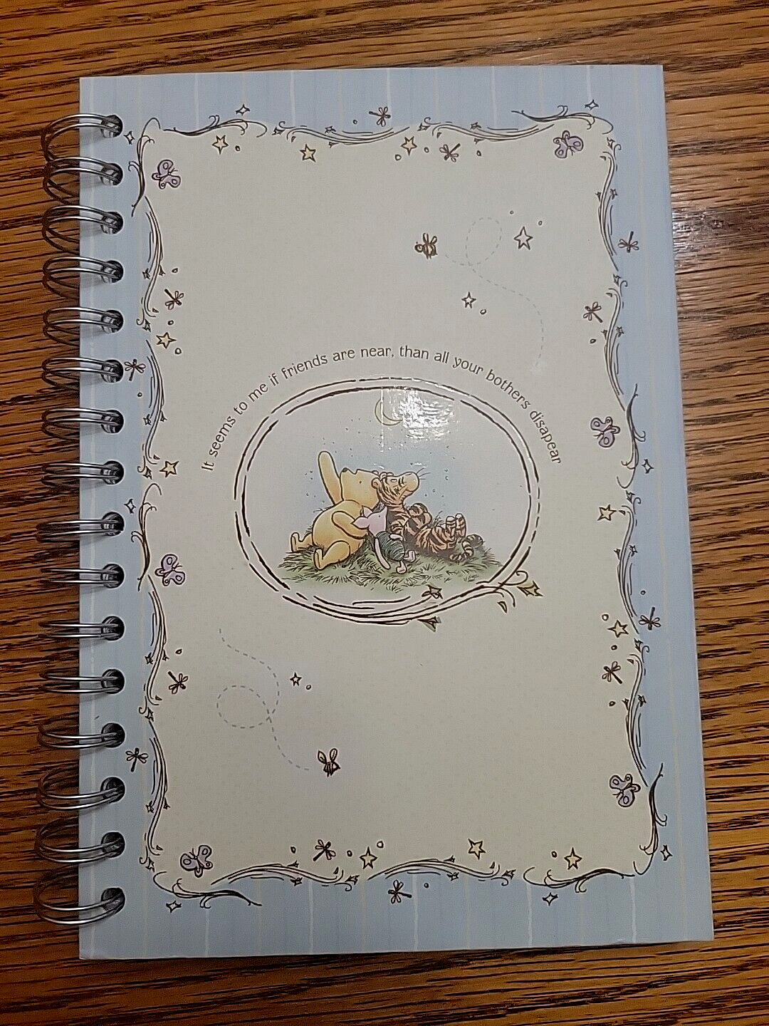 Brand New Disney Winnie The Pooh Journal Notebook Stationery  96 Sheets