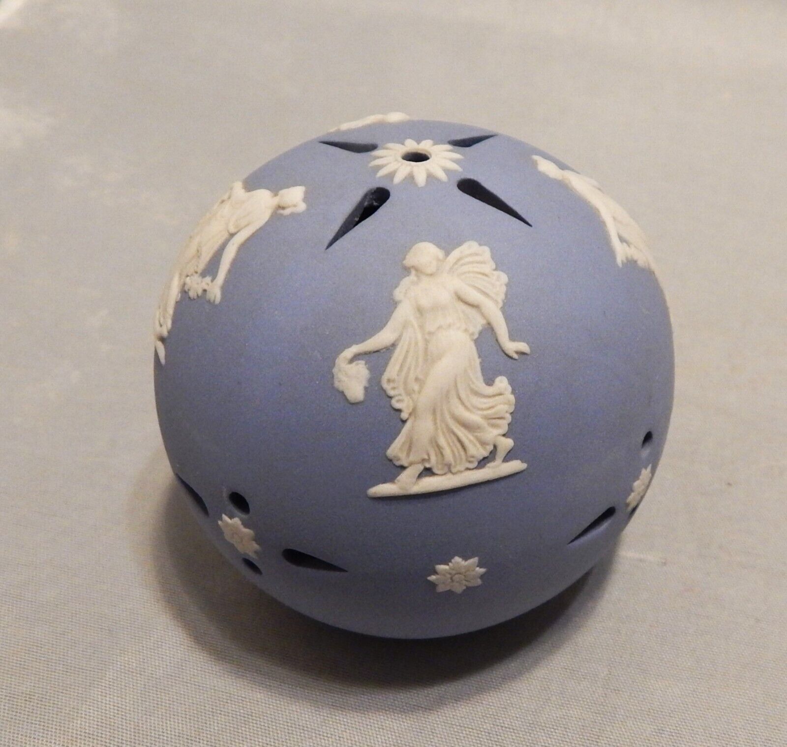 Wedgwood England Blue Scented Pomander Ball
