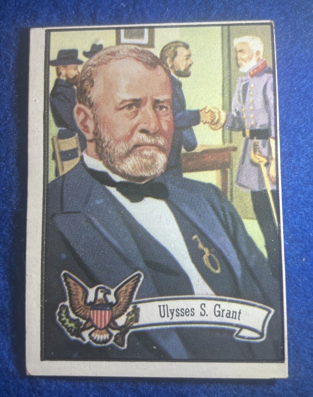 1972 Topps US Presidents #18 Ulysses S Grant 18th President General Of The North