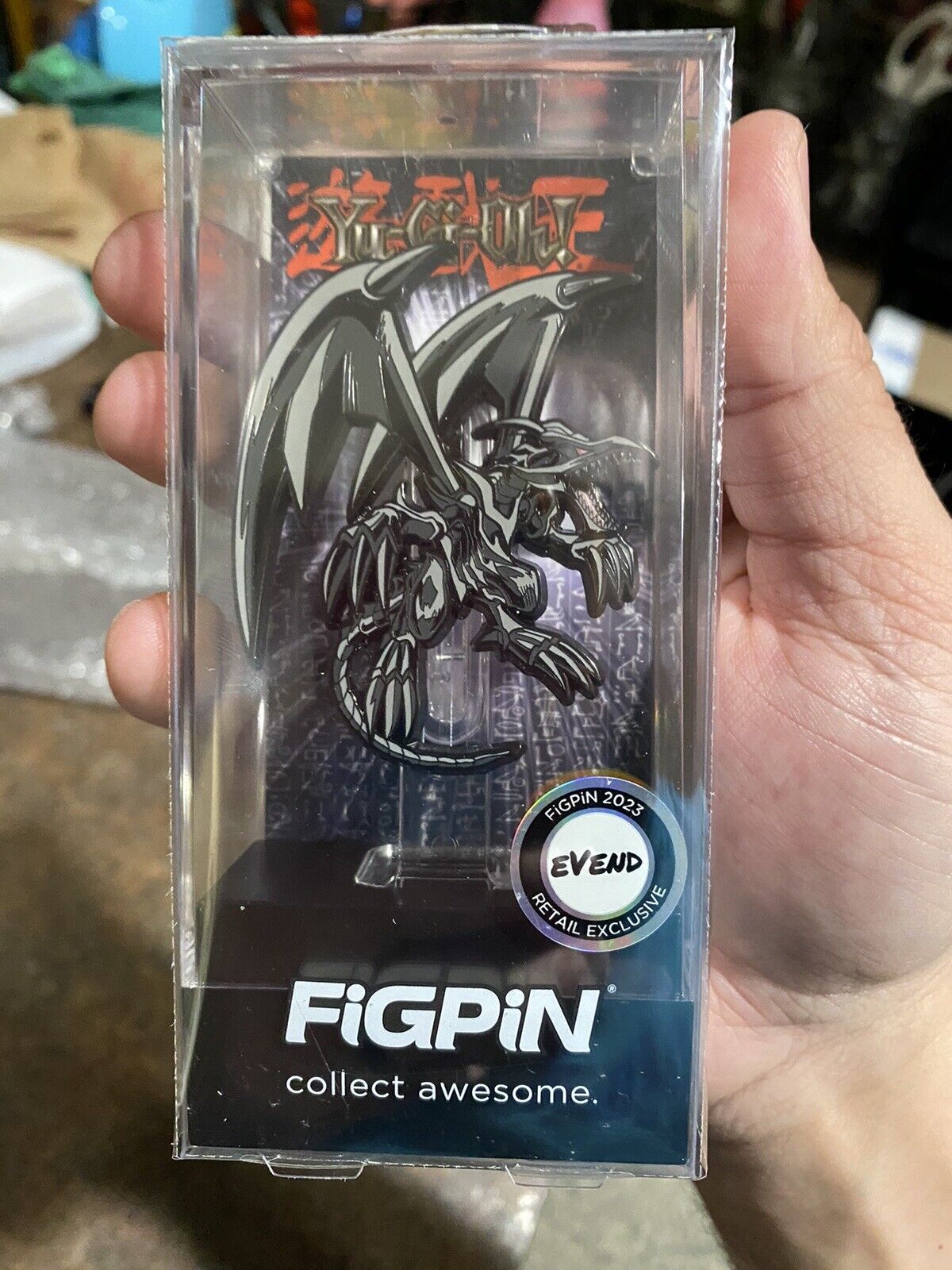 FiGPiN Yu-Gi-Oh Red-Eyes Black Dragon Pin #1504 Yugioh