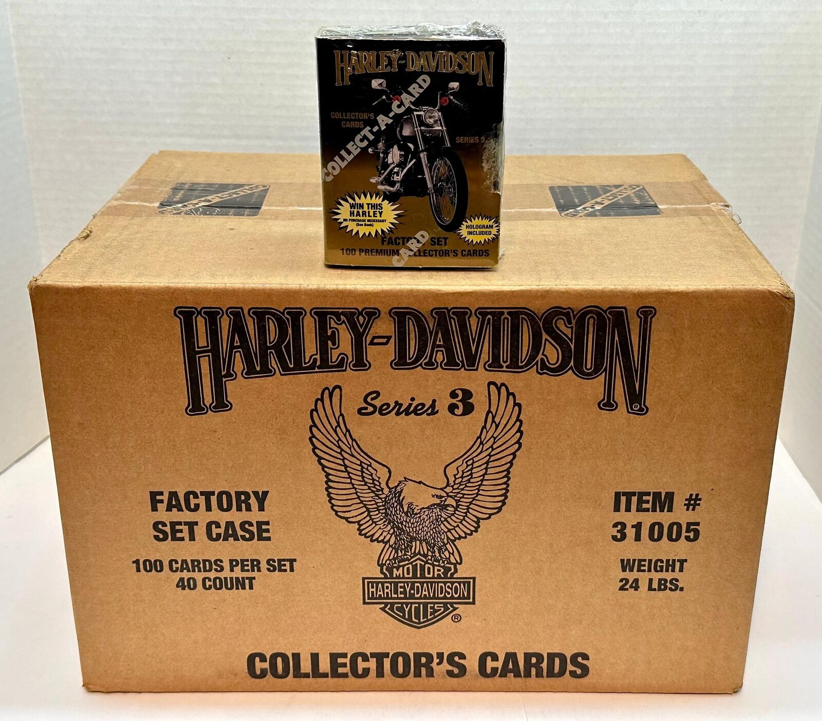 1993 Harley Davidson Collector Cards Series Three 3 Factory Card Case of 40 Sets