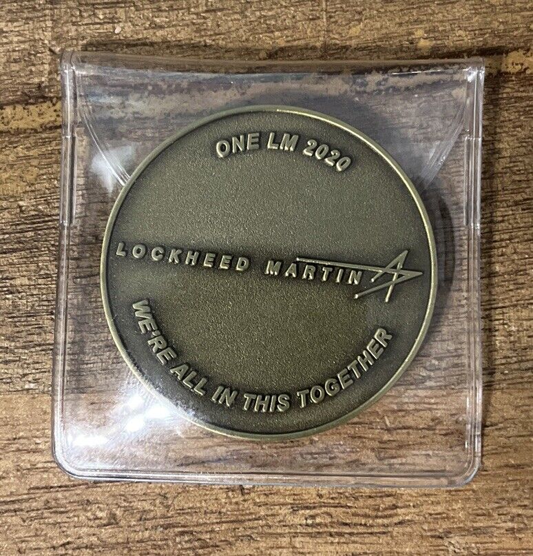 Lockheed Martin One LM 2020 “We’re All In This Together” Challenge Coin