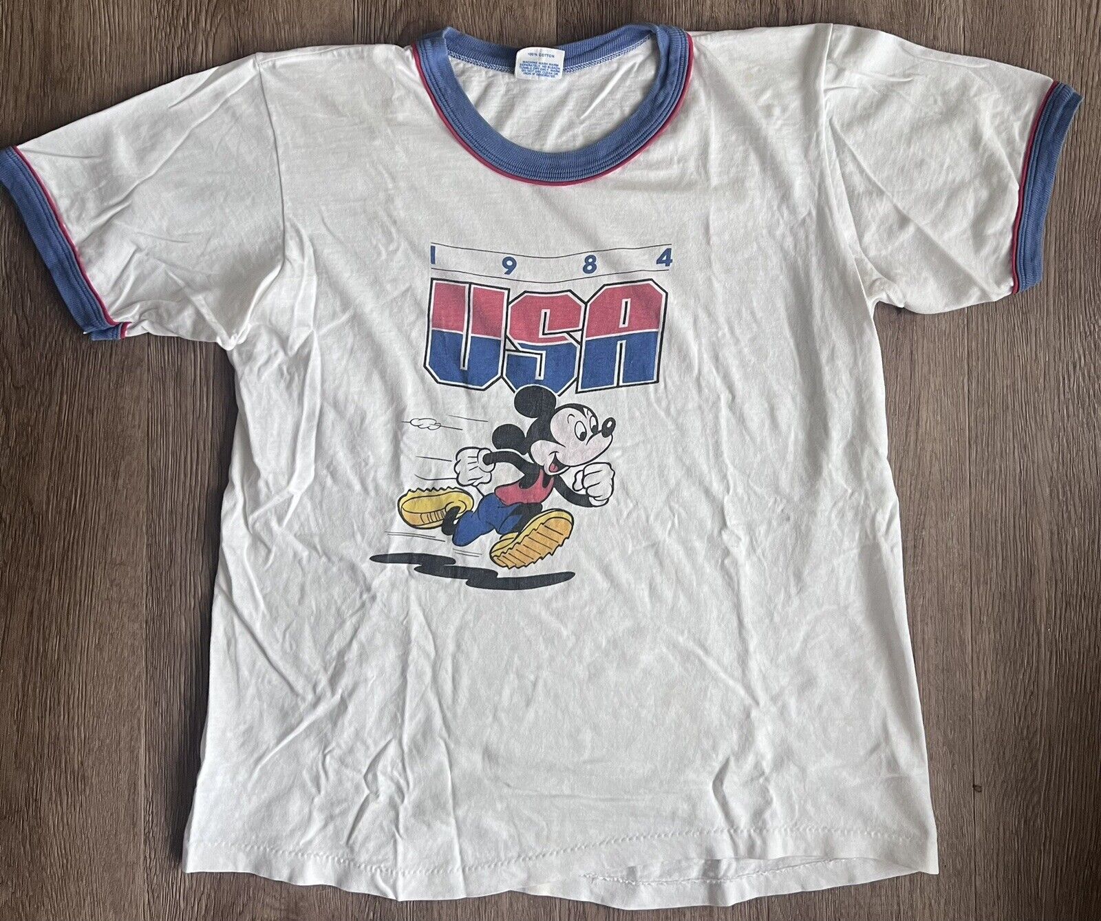 Disney Character Fashions Shirt Vintage 1984 Mickey Womens Medium