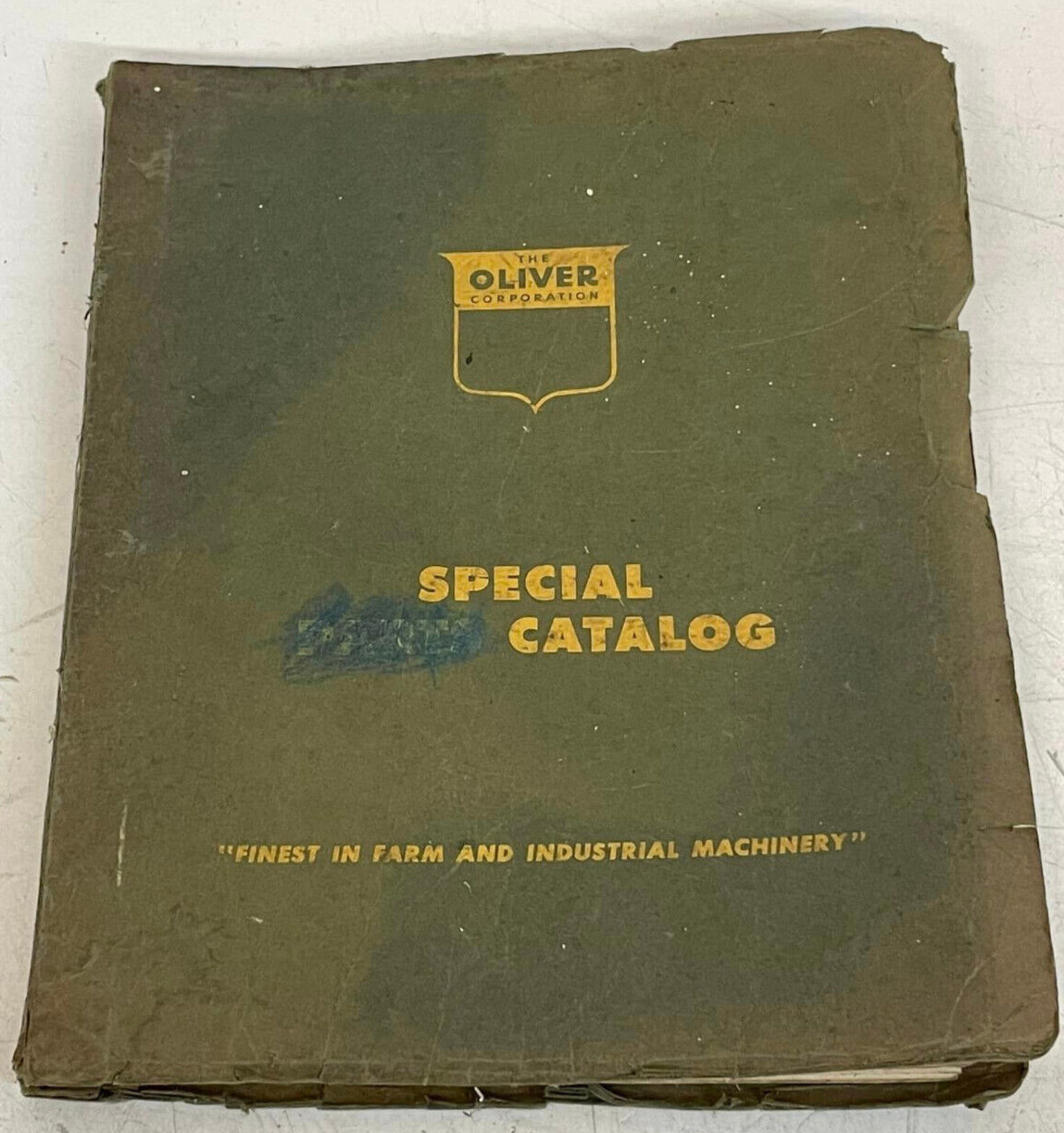 Vintage Origianl 1951 Oliver Special Parts Catalog Industrial and Farm Machinery