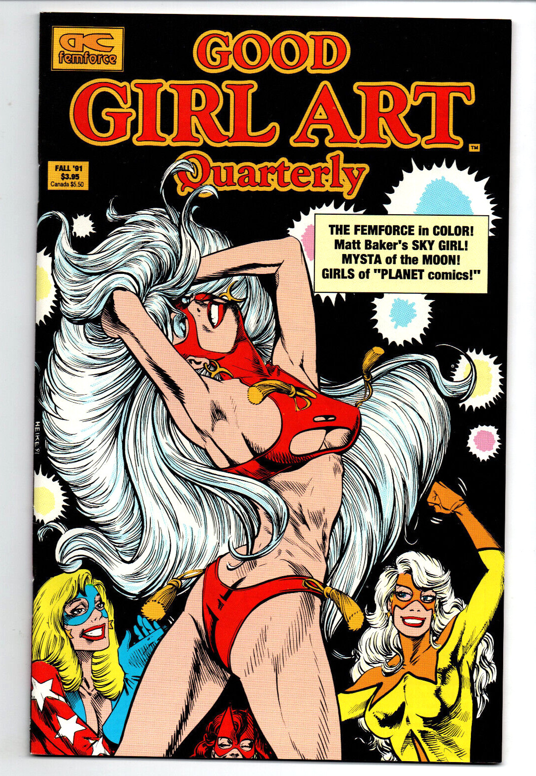 Good Girl Art Quarterly #6 - Femforce - AC Comics - 1991 - (-NM)
