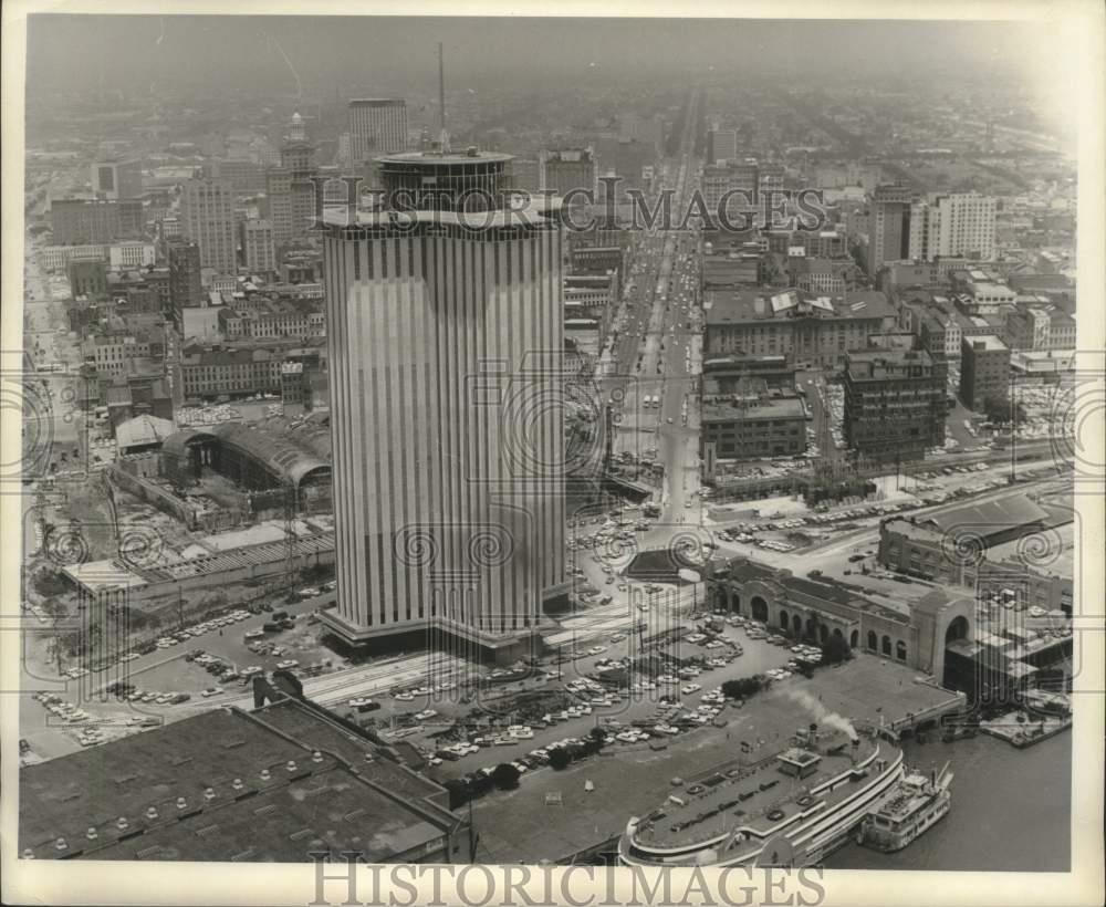 1966 Press Photo International Trade Tower, World Trade Center - nob49458