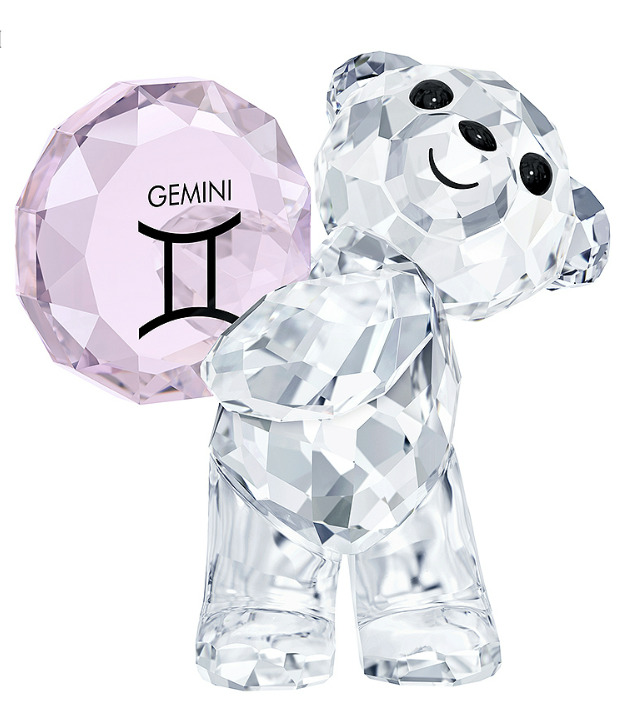 Swarovski Kris Bear Gemini Zodiac Horoscope June #5396297 New in Box Authentic