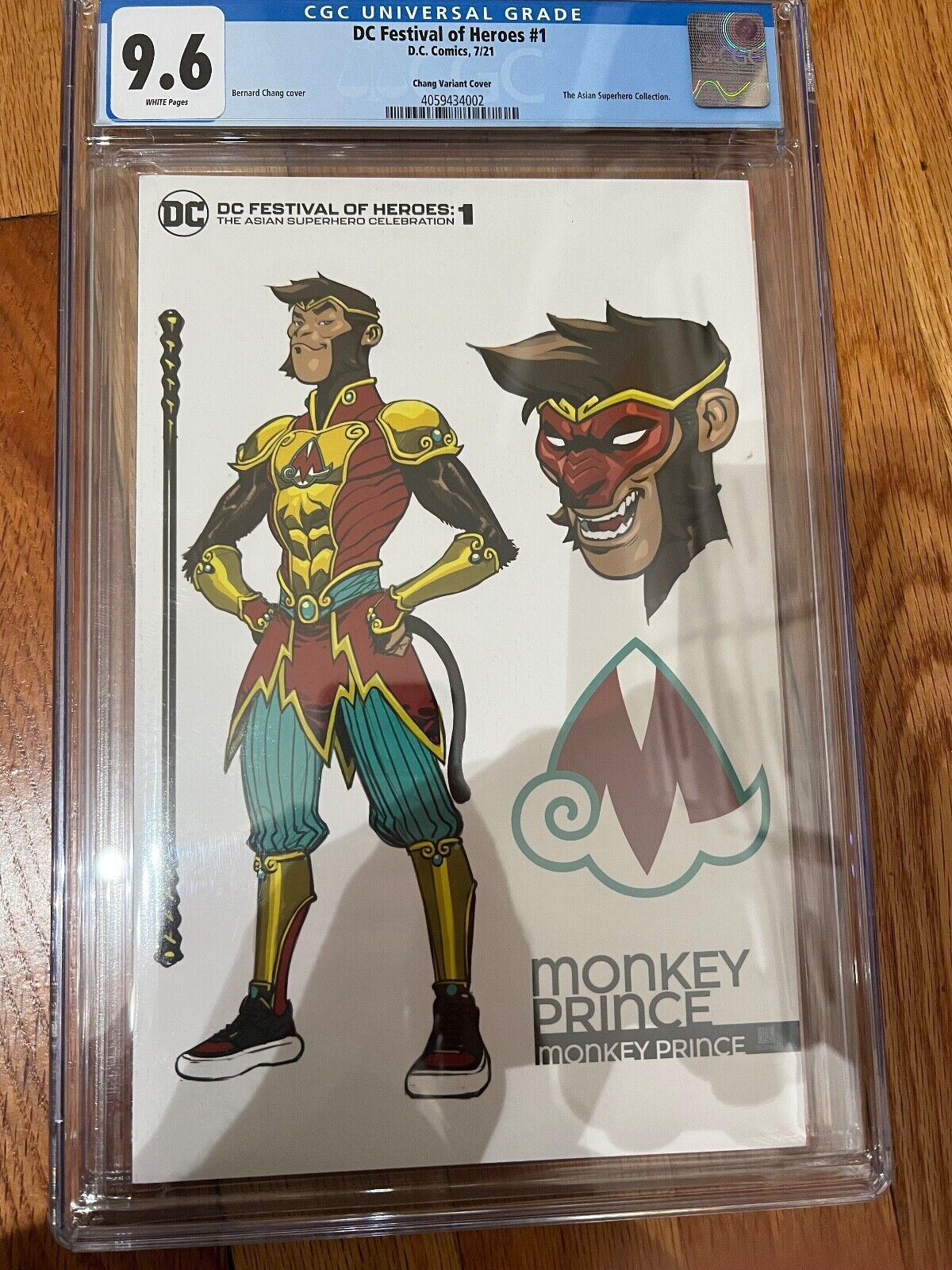 DC Festival of Heroes #1 (DC) 1:25 CGC 9.6 Chang Var 🔑 1st App of Monkey Prince
