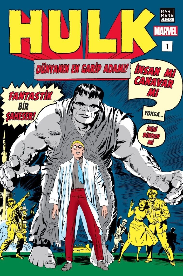The Incredible Hulk #1 (1962) Turkish International Edition