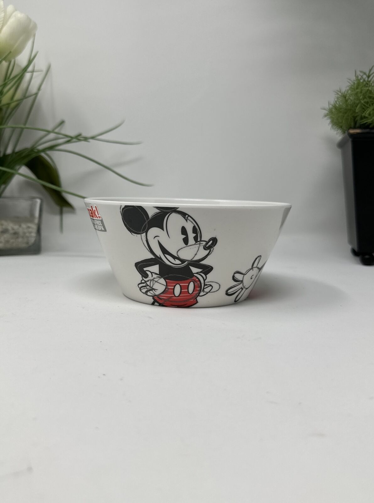 Zak Designs Mickey Mouse NEW Soup Bowl (0501118)