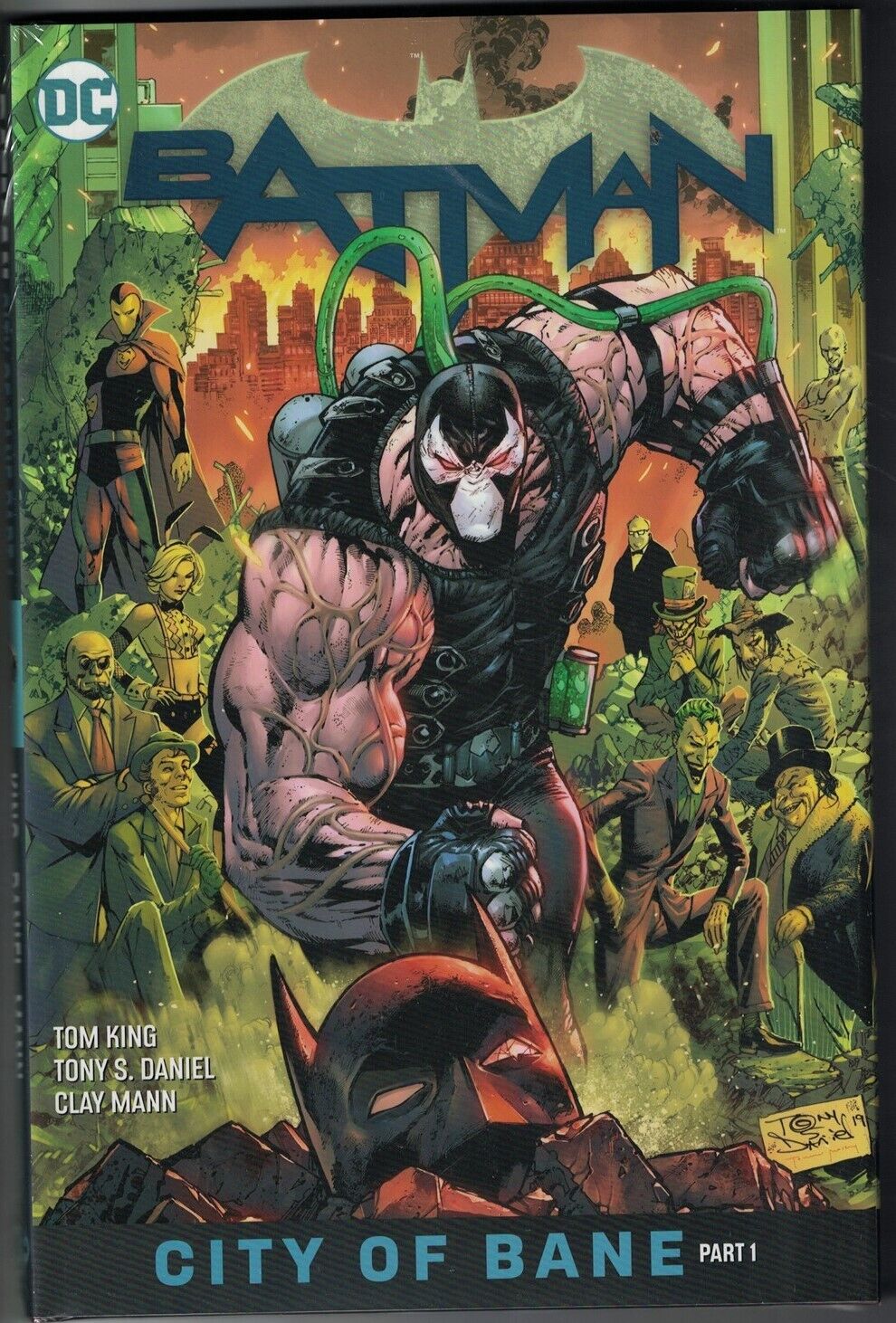 BATMAN CITY OF BANE PART 1 HC Hardcover $24.99srp Tom King Tony Daniel NEW NM