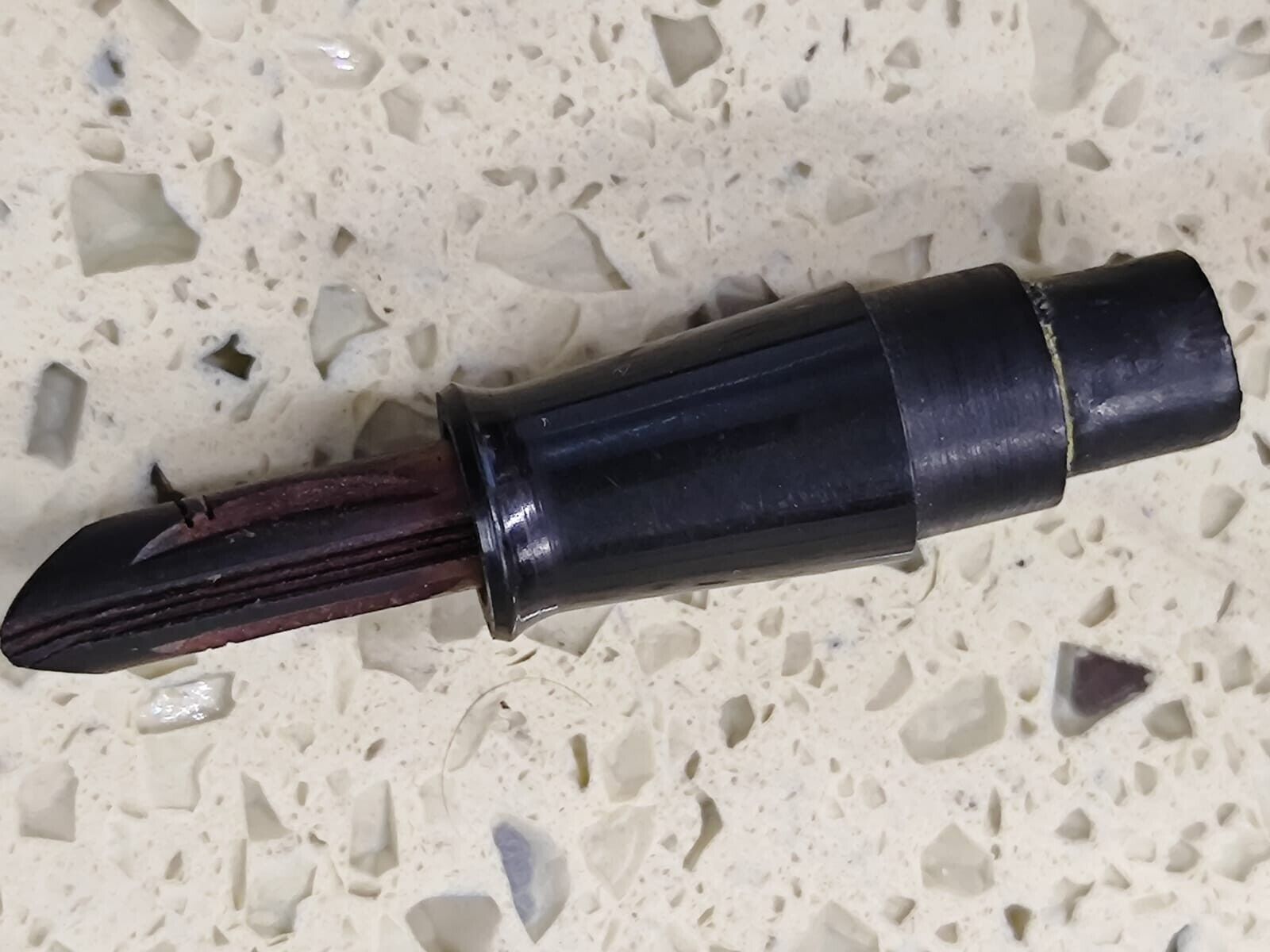 Waterman Patrician black section and feed vintage fountain pen parts