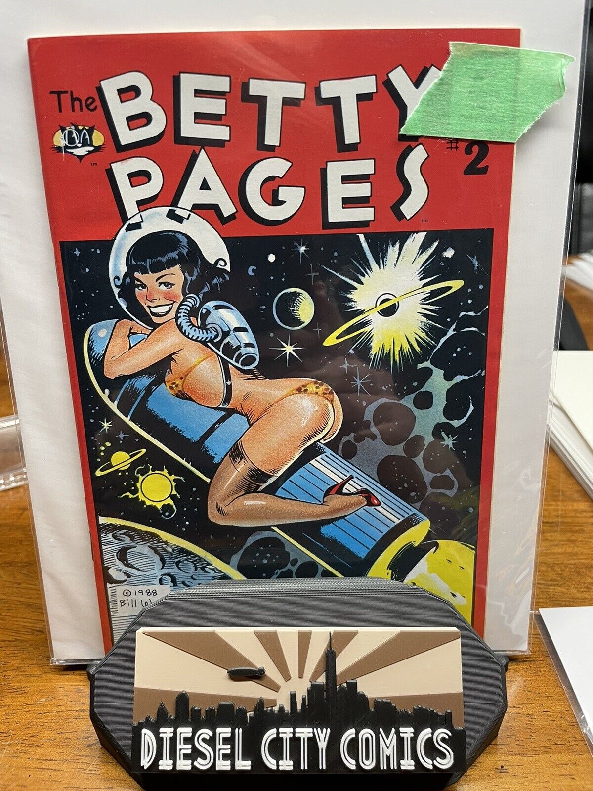 The Betty Pages 2 Ash Can 1988 Second Print Betty Page Risqué Good girl