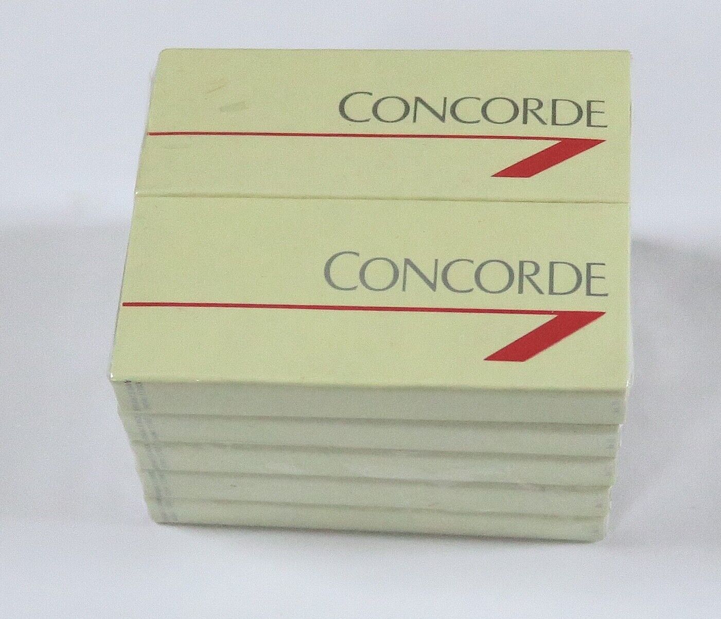 Vintage Collectable Concorde Match Boxes matches x 10 sealed 23x55x6mm