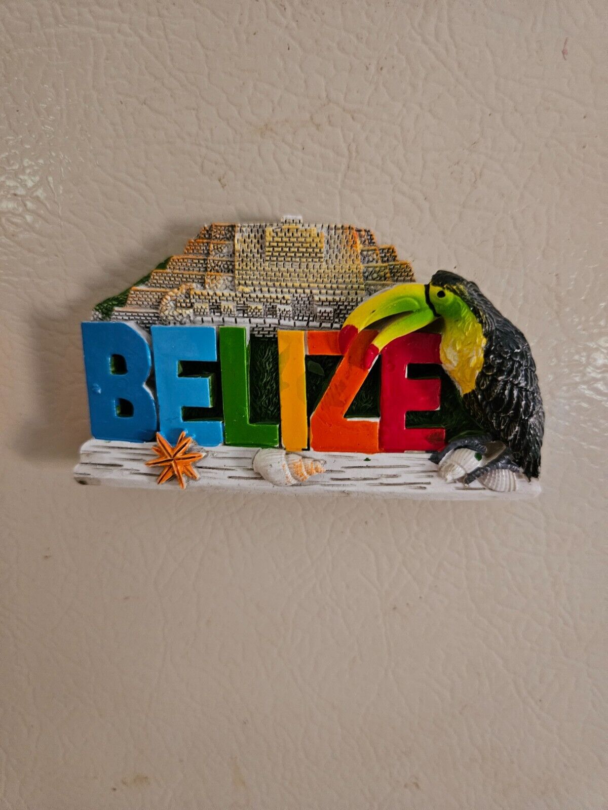 Belizean souvenir  fridge magnets
