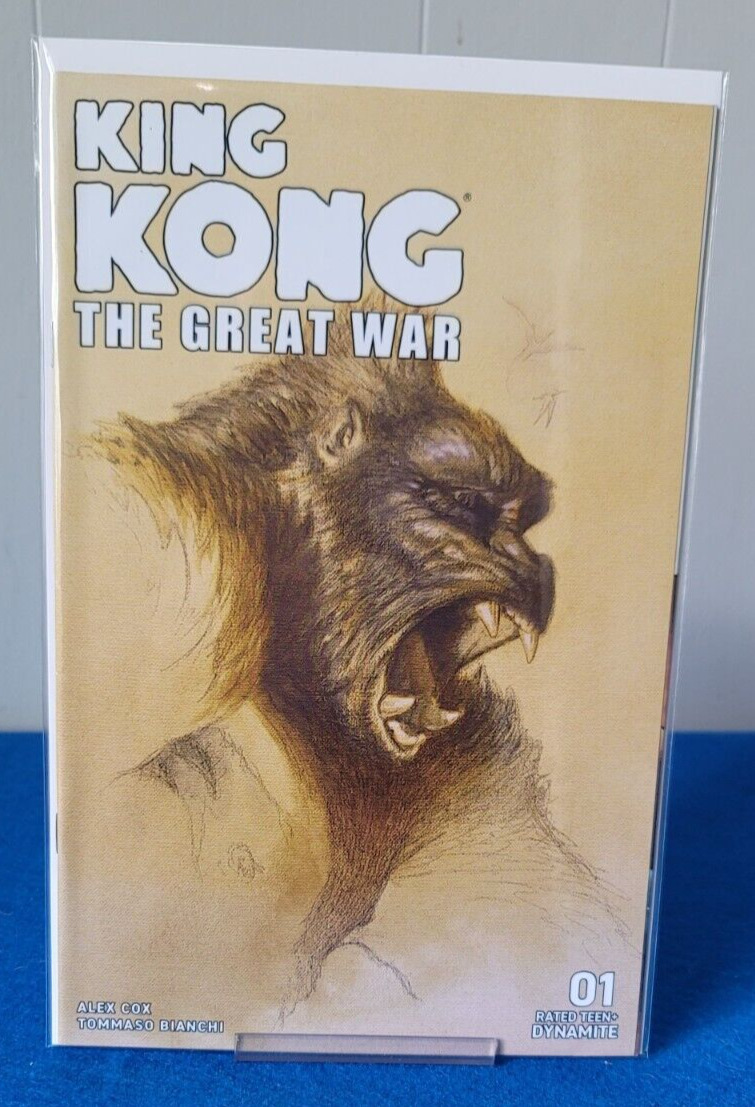 King Kong: The Great War #1 DYNAMITE ENTERTAINMENT 2023 Alex Cox Joe Devito