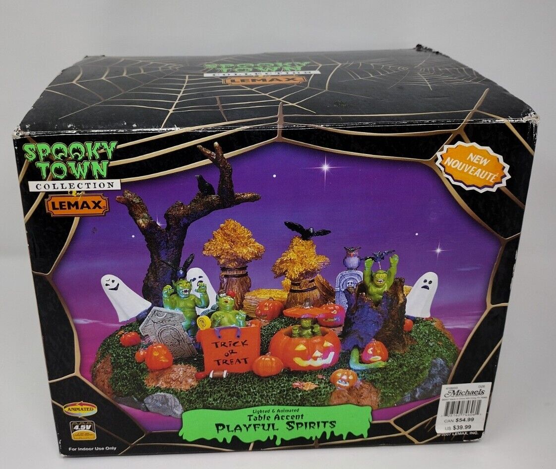 Lemax Spooky Town Playful Spirits Tabletop Accent Decor